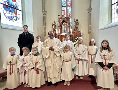 wir begrüßen unsere 6 neuen Ministranten recht herzlich!